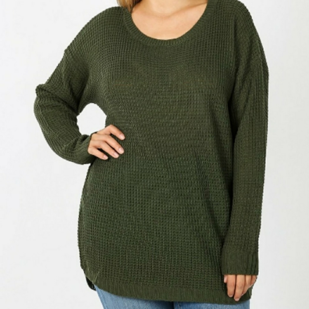 Waffle Sweater